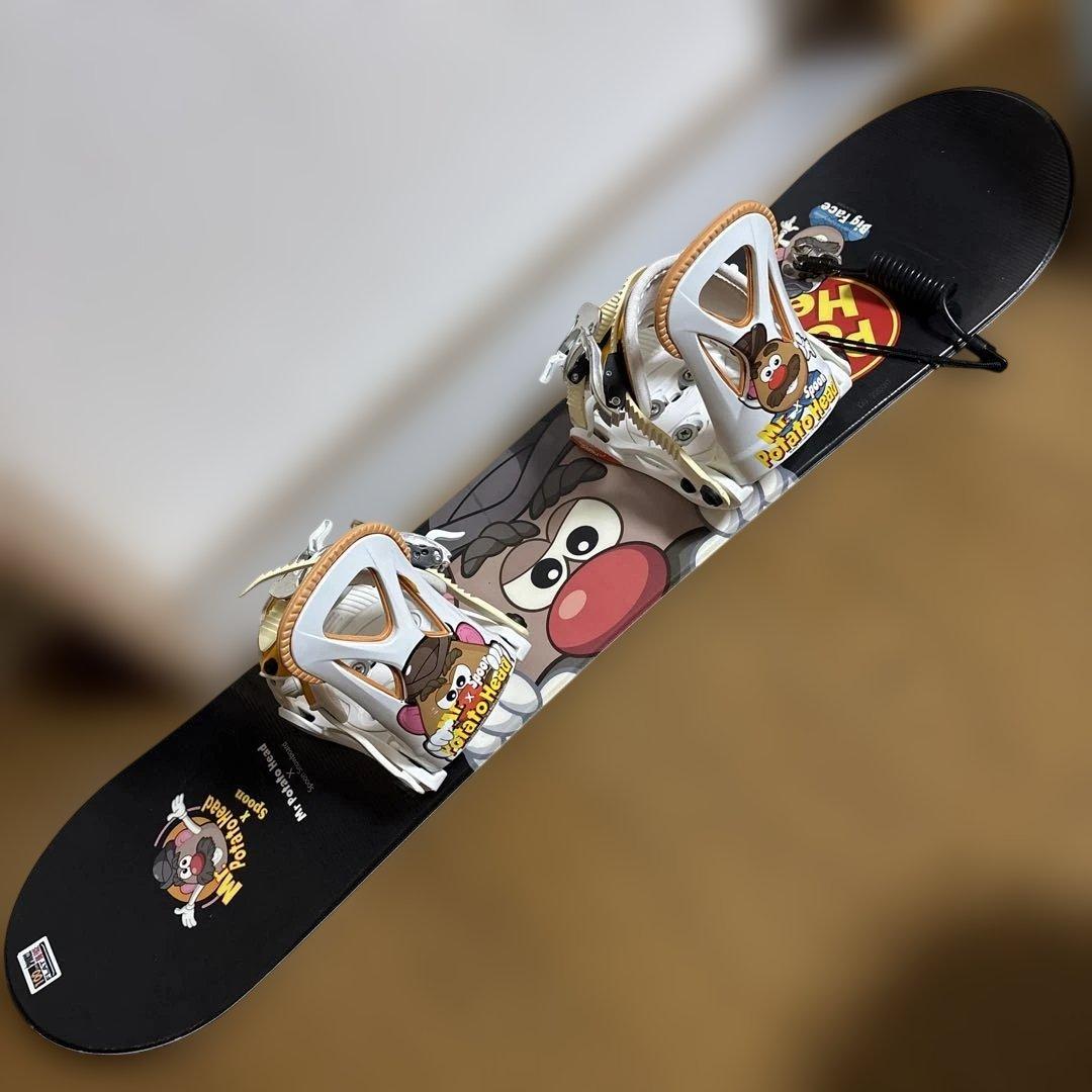 SPOON ポテトヘッド　100㎝スノーボード　キッズ スノーボード 板 ポテトヘッド SPOON ＋バインセット キッズ 100