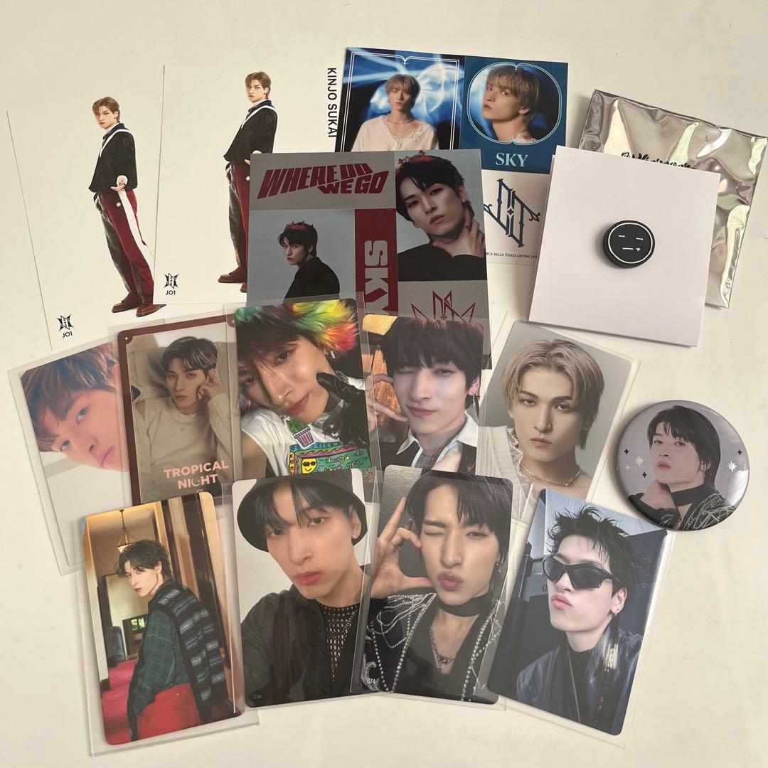 JO1 金城碧海 まとめ売り トレカ 缶バッチ ポストカード など - メルカリ