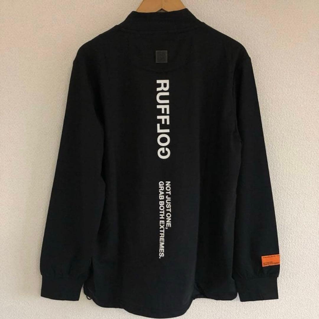 ラフロッグ RUFFLOG WM MOCK NECK BLACKモックネック - メルカリ