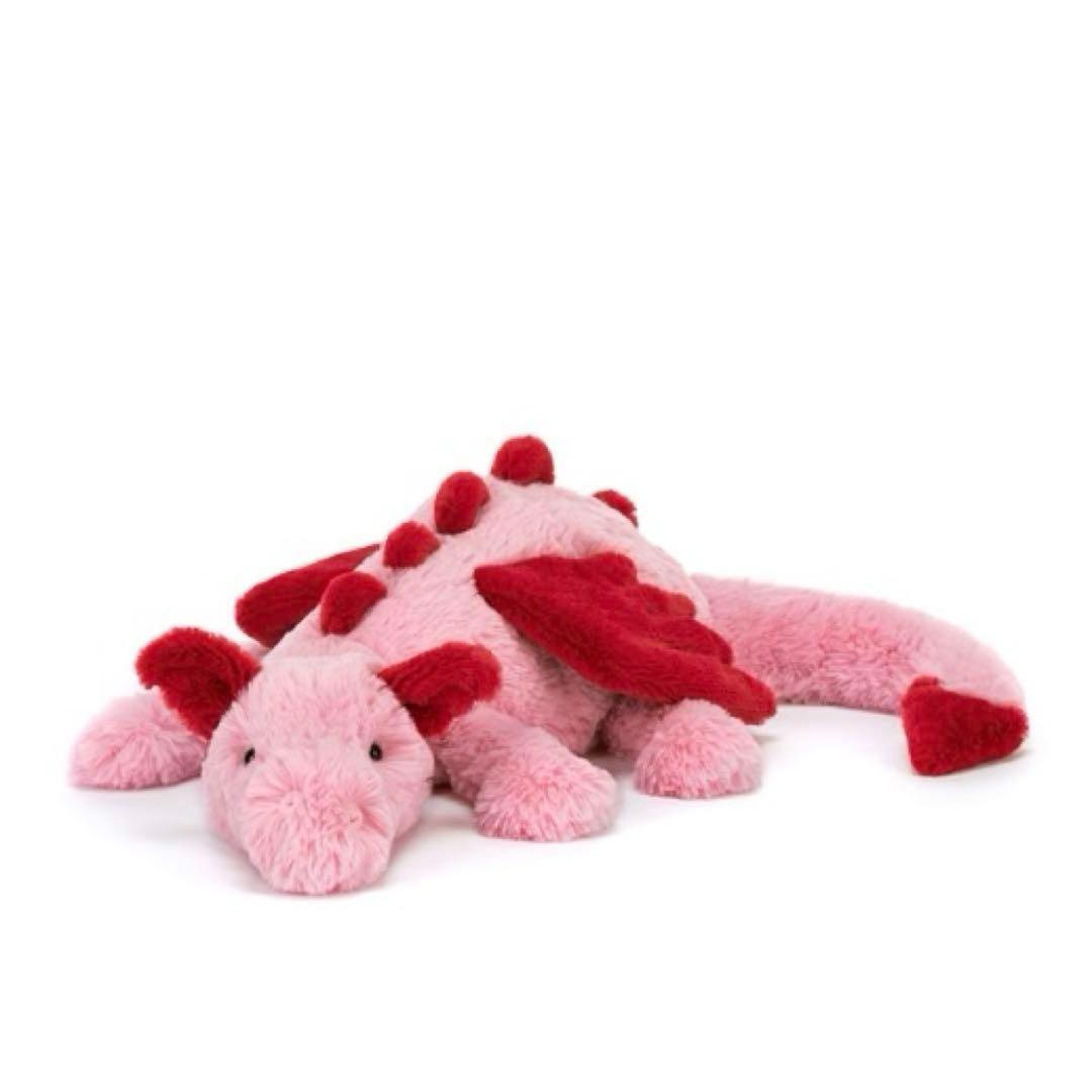  Heart Dragon バレンタイン ドラゴンぬいぐるみ新品