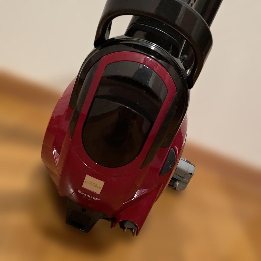 《2023年製》SHARP キャニスター掃除機 赤