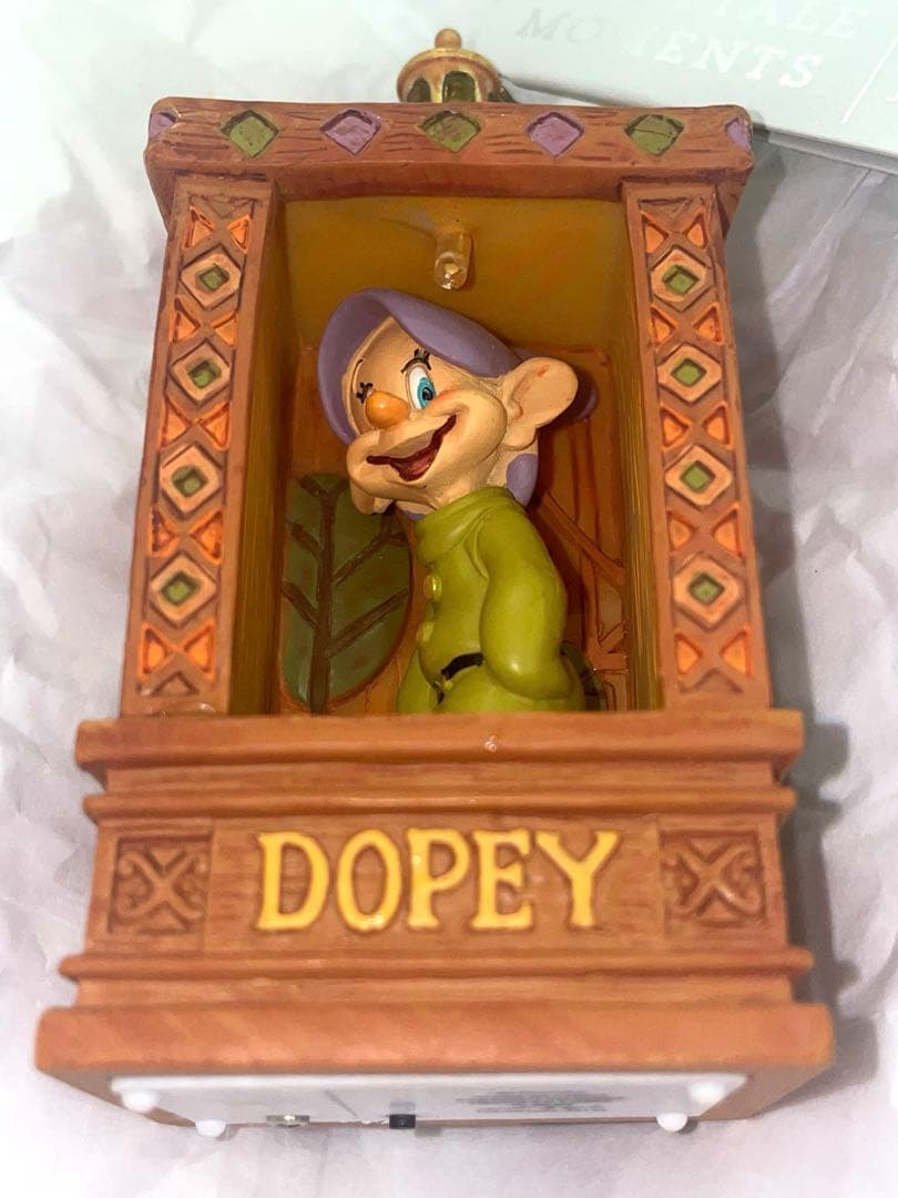 日本未発売☆白雪姫♡ドーピー☆オーナメント☆ライトアップ！