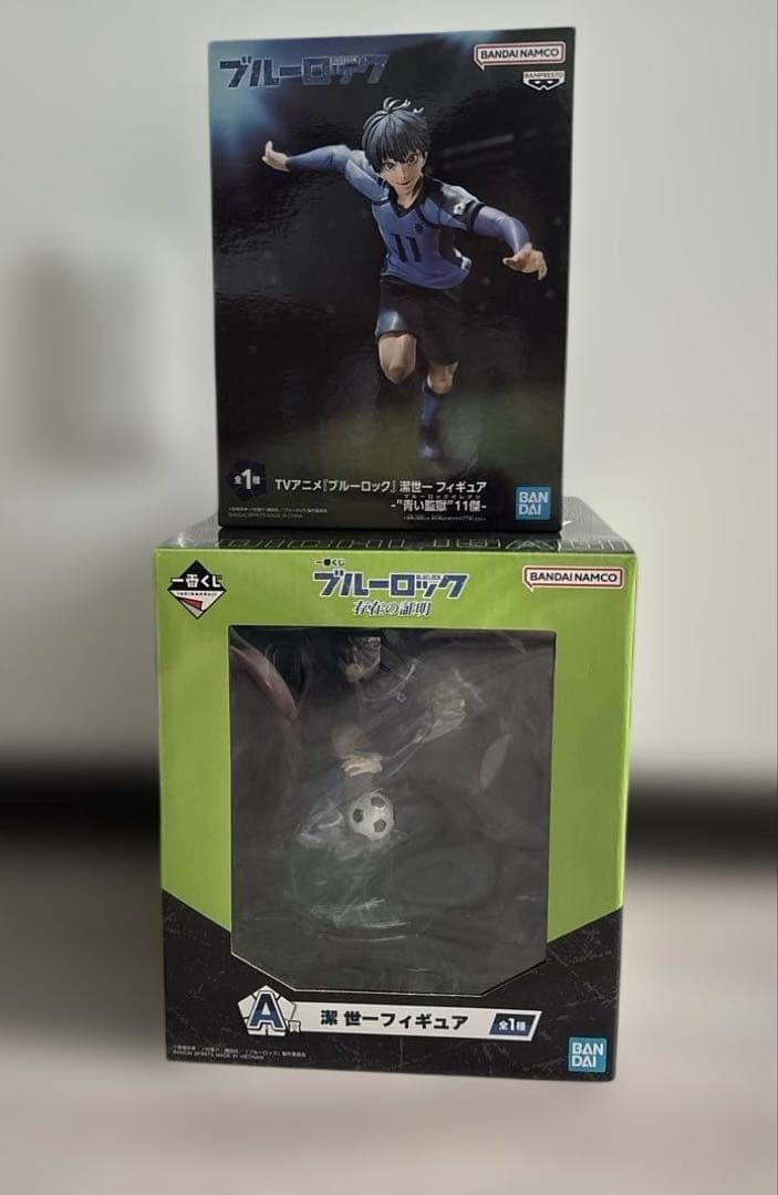 ブルーロック 潔世一　フィギュア　プライズ　一番くじ　存在の証明