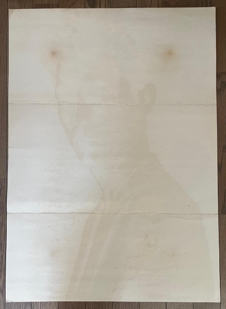 ★矢沢永吉 (正規品)1980年 KAVACH(アルバム特典) ポスター