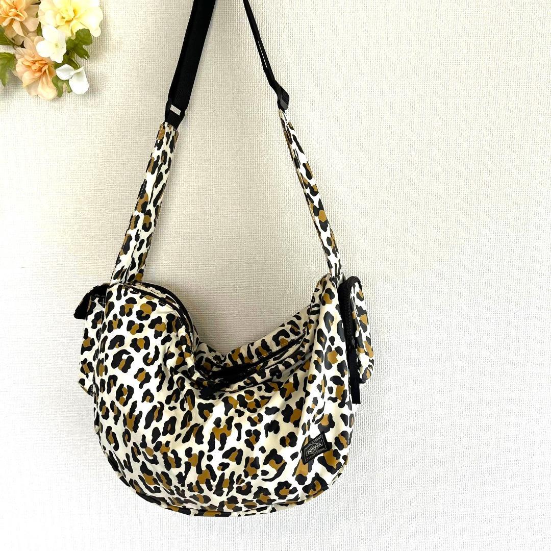 廃盤 希少✨ ヘッドポーター PORTER ショルダーバッグ 豹柄 レオパード 希少廃盤】ヘッドポーター レオパード ヒョウ柄 ショルダーバッグ ユニ