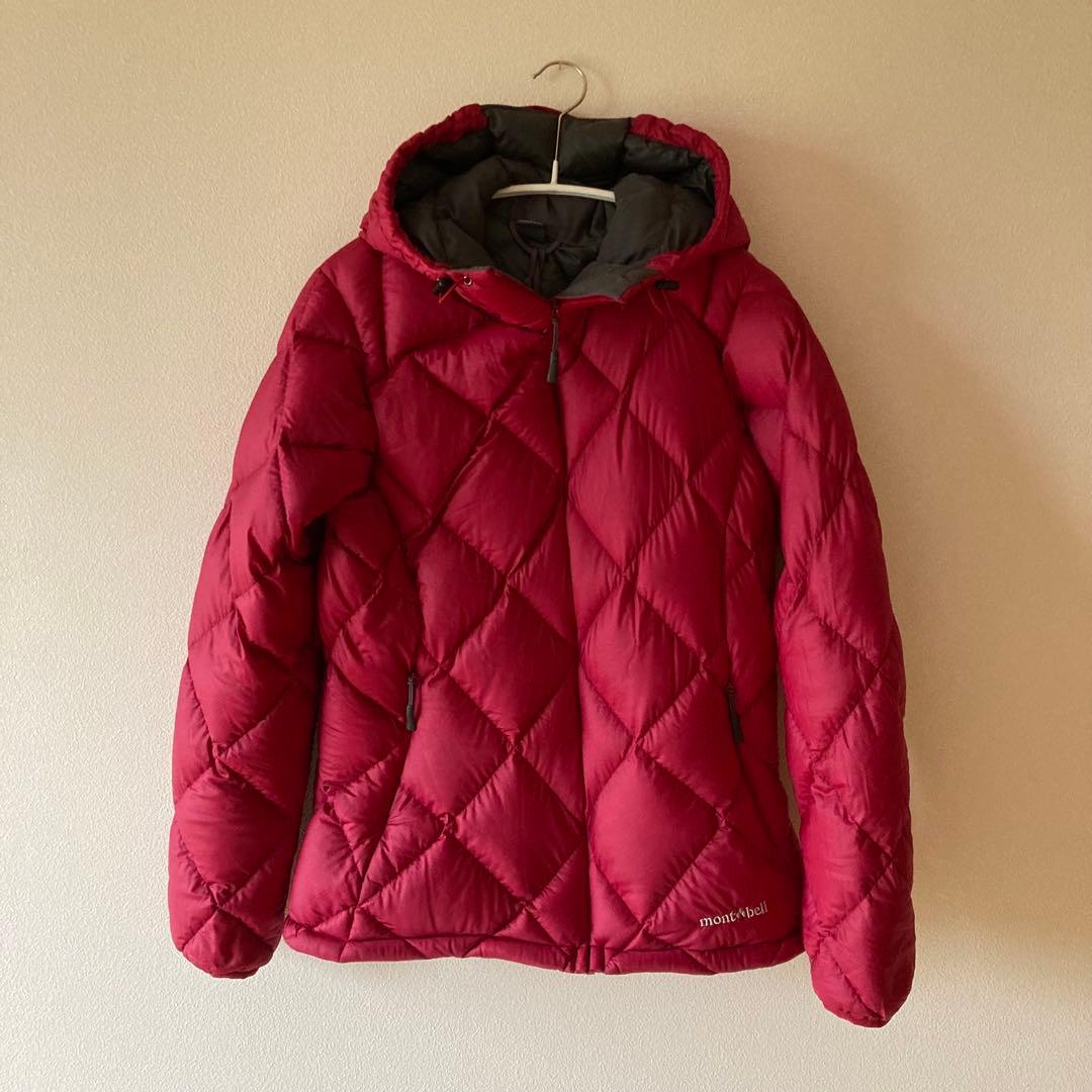 mont-bell モンベル ライトアルパインダウン Mサイズ レッド - メルカリ
