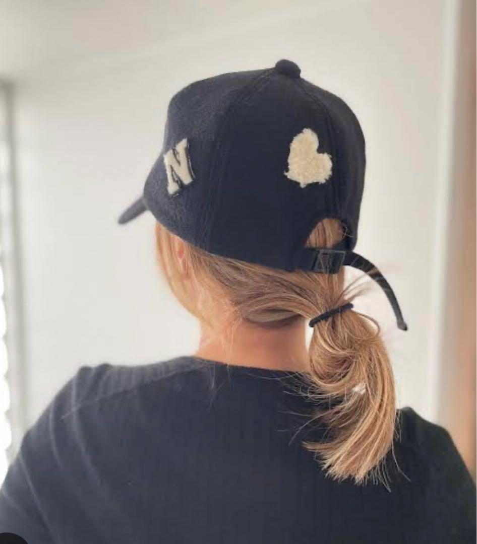 ELLESHOP限定♡LUDLOW ラドロー キャップ ブラック ロンハーマン