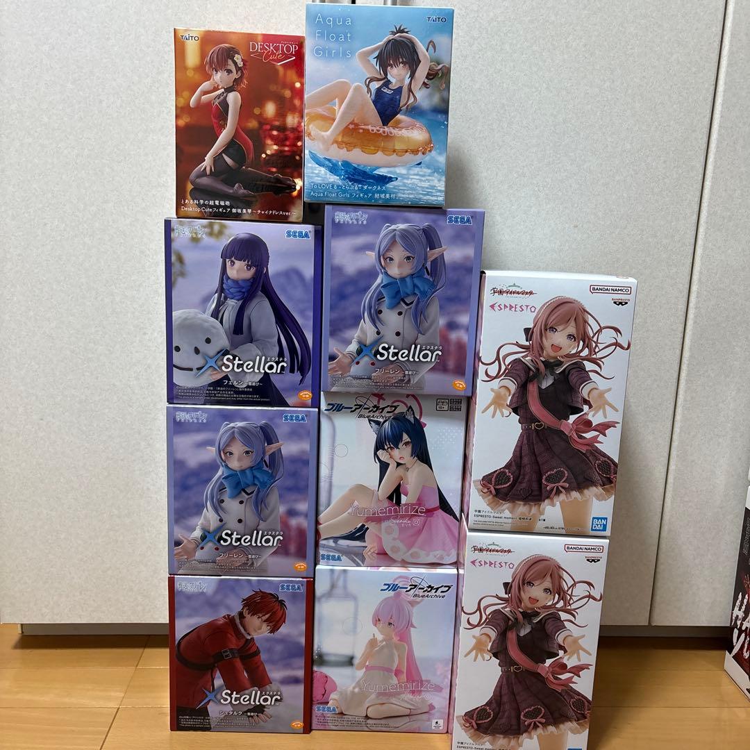 最新プライズ　10点まとめ売りセット 最新プライズフィギュア10点セットまとめ売り - メルカリ