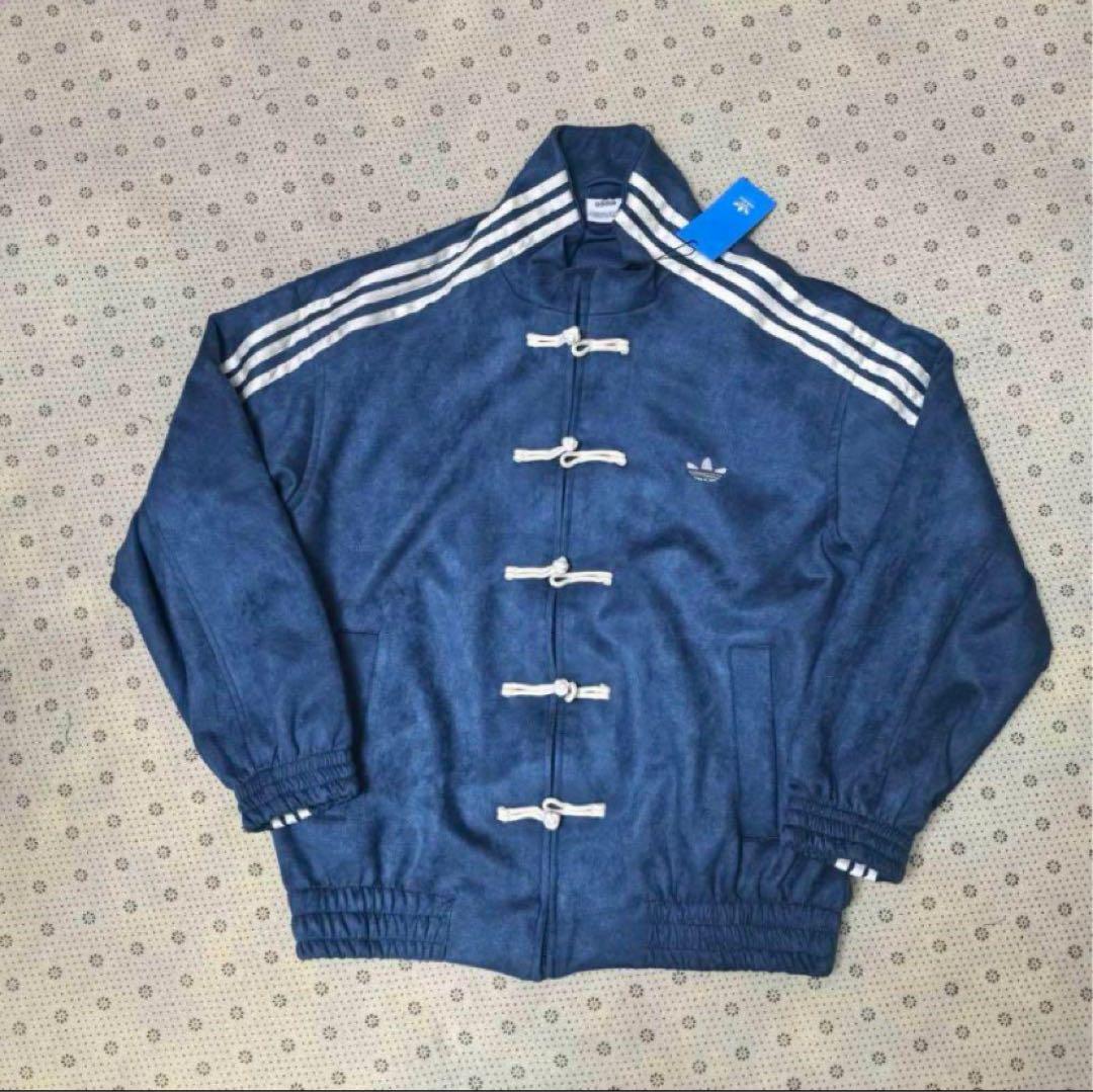 adidasアディダス 中国限定 蛇年トラックジャケット ネイビー Lサイズ