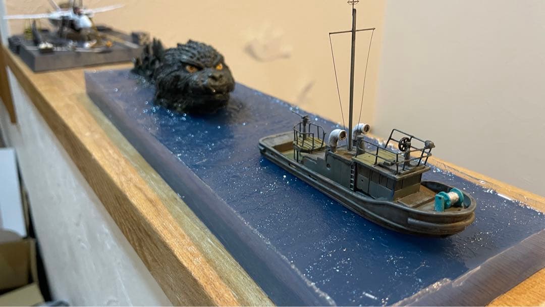 ゴジラマイナスワンジオラマ 逗子軍港上陸 - メルカリ