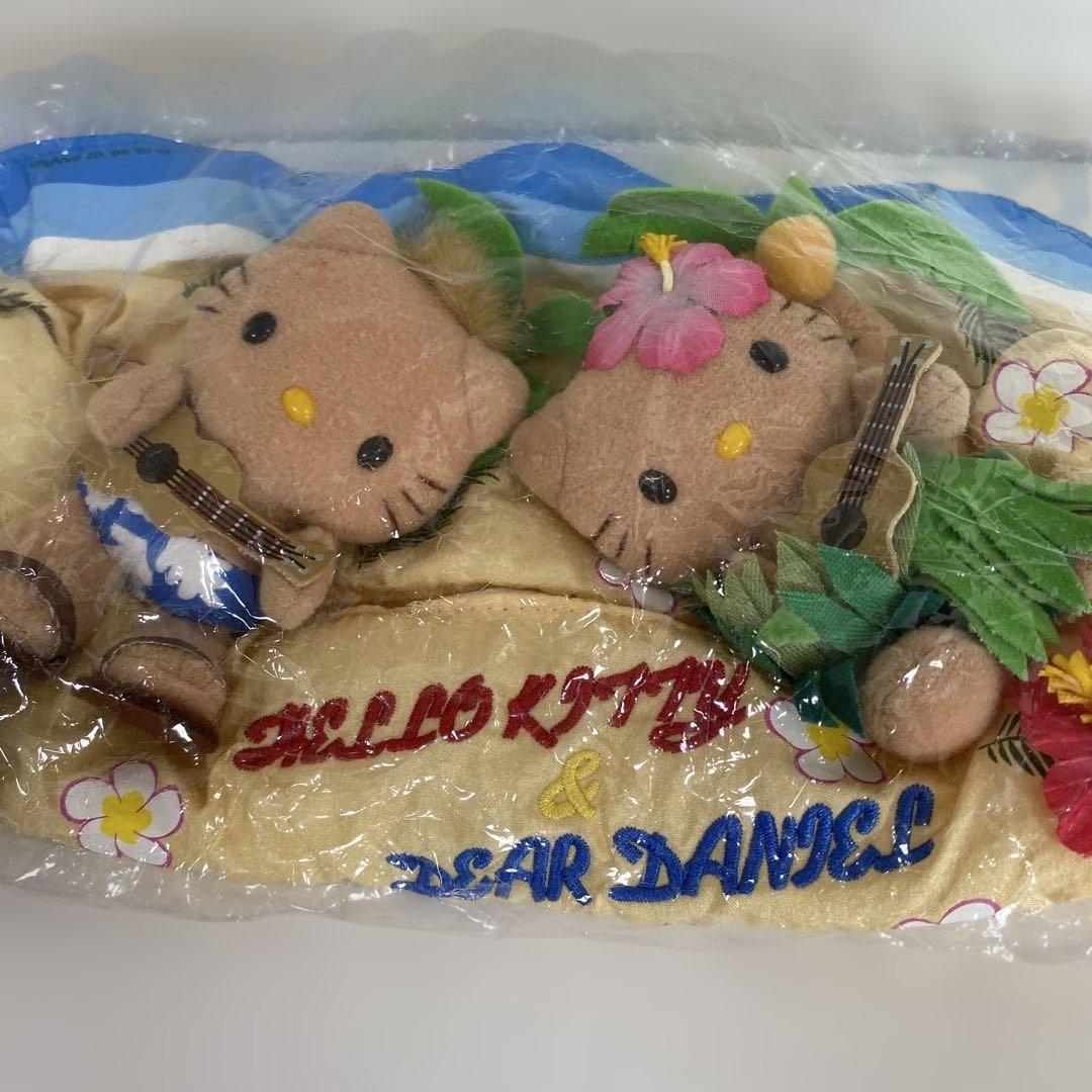 2002年製キティ＆ダニエル日焼けティッシュケースペアサンリオ当時物平成レトロ 2002年製キティ＆ダニエル日焼けティッシュケースペアサンリオ当時物