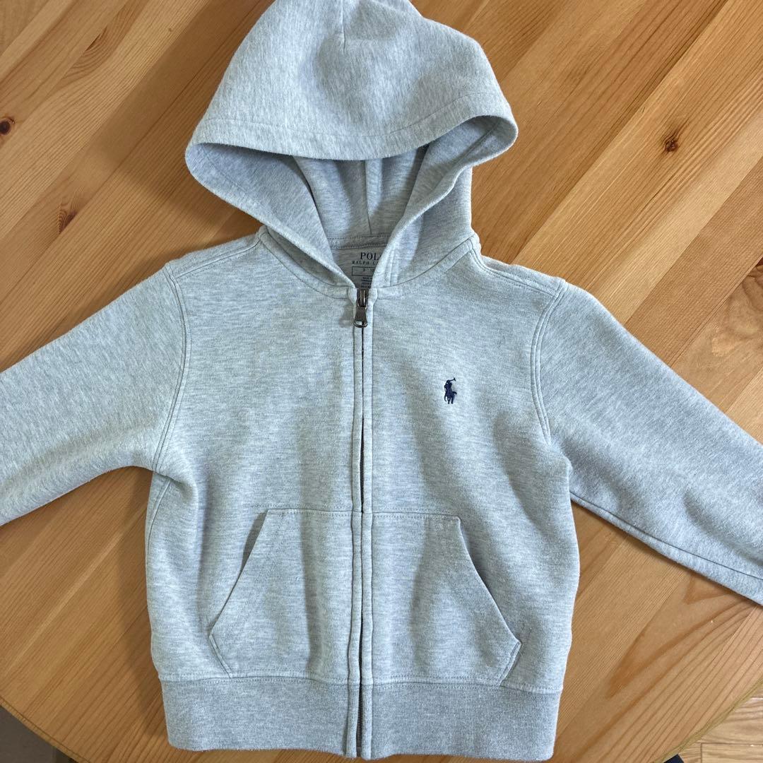 Polo Ralph Lauren グレー パーカー - メルカリ