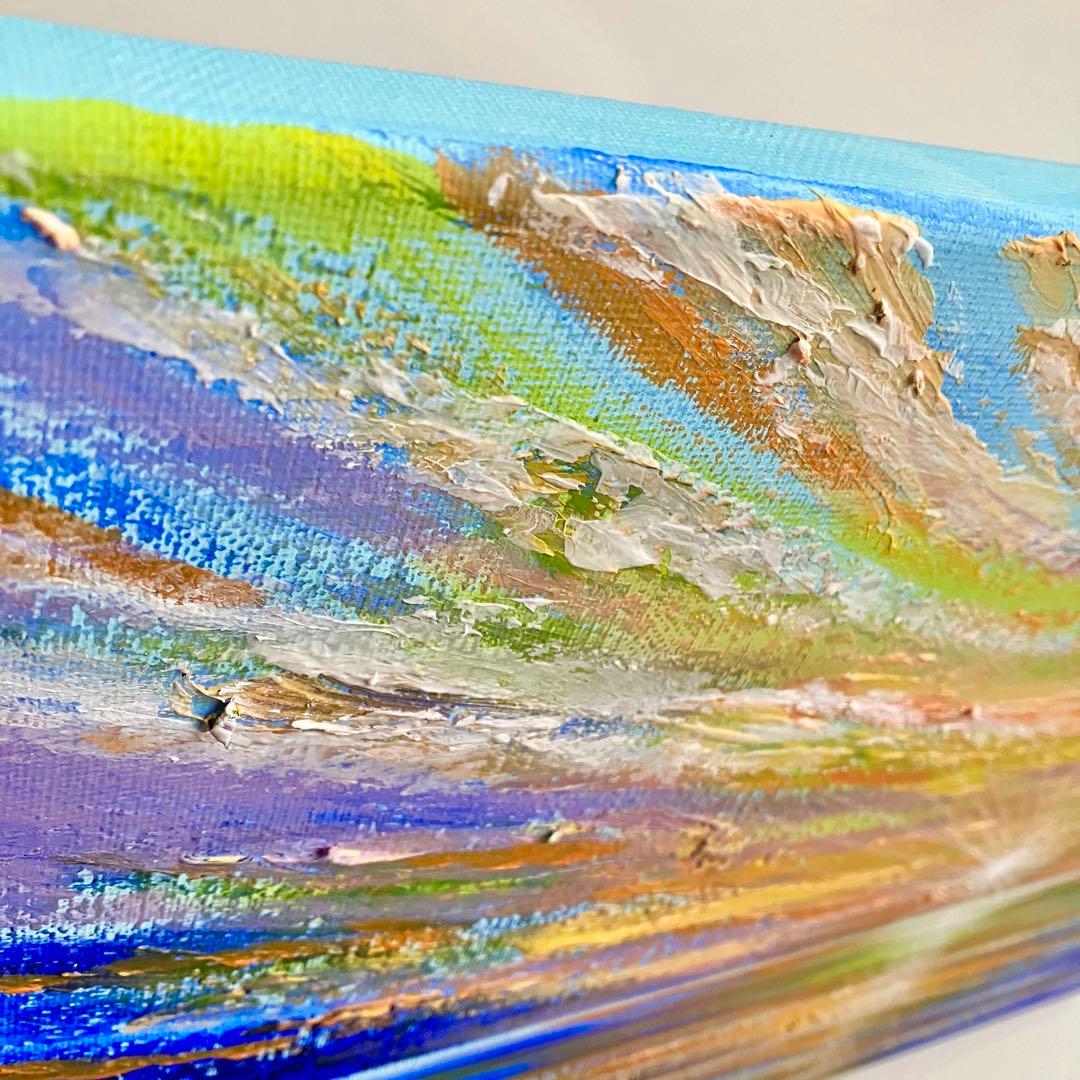 sunset＊4号キャンバス　絵画　原画　風景画　海　ハワイ　沖縄　夕日