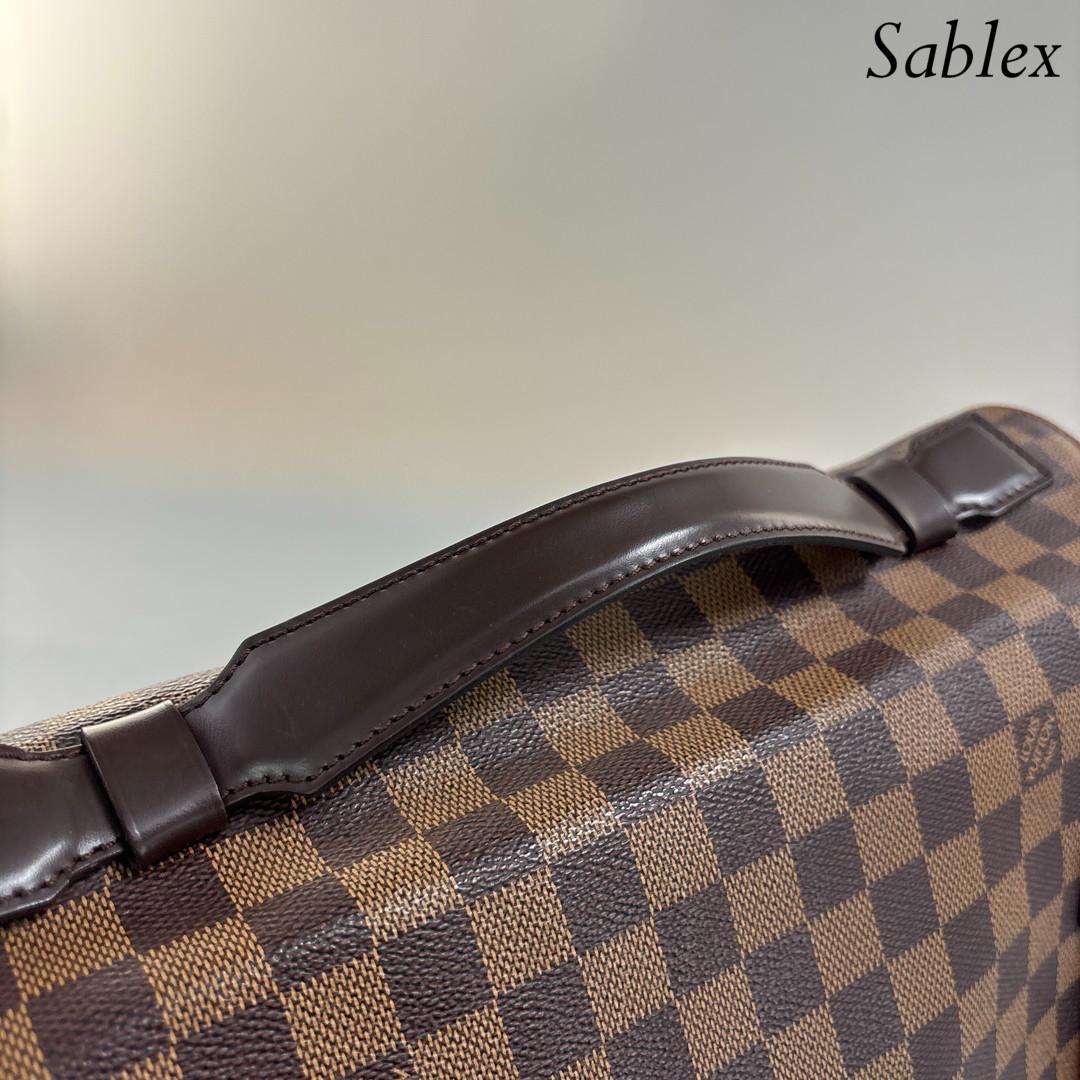 超極美品】ルイヴィトン ダミエ エベヌ ブロードウェイ N42270 メンズ