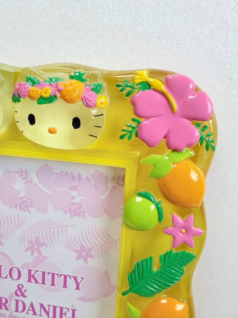 キティ ハイビスカス トロピカル フルーツ フォトフレーム 2001年 サンリオ