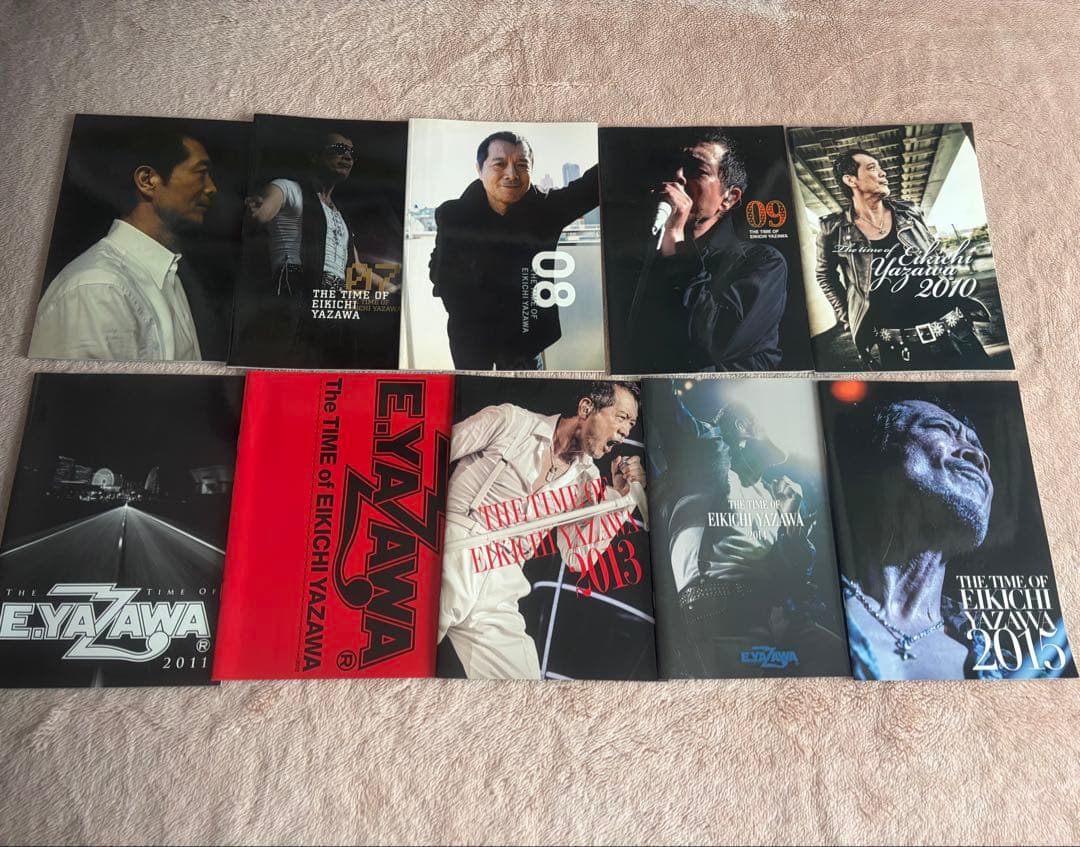 矢沢永吉　ファンクラブ会報　写真集　書籍類 その他オマケあり　年代物