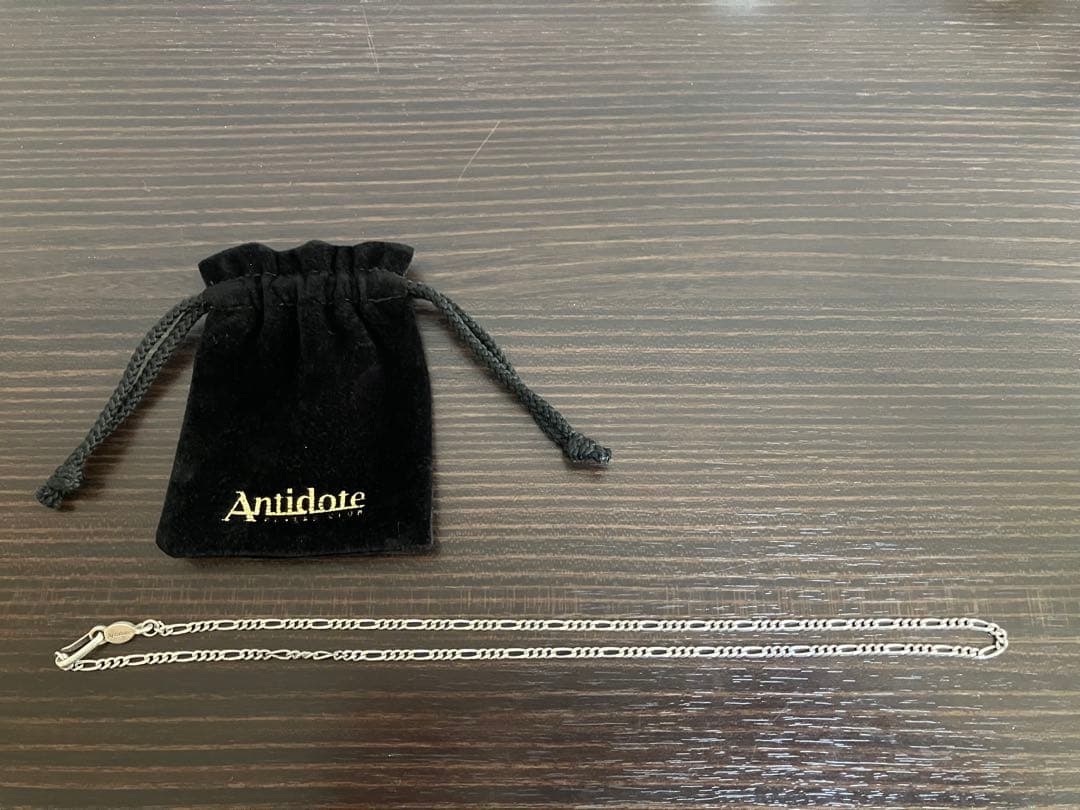 ANTIDOTE BUYERS CLUB フィガロナローチェーン M 50㎝ ANTIDOTE BUYERS CLUB (アンチドートバイヤーズクラブ) Figaro Narrow