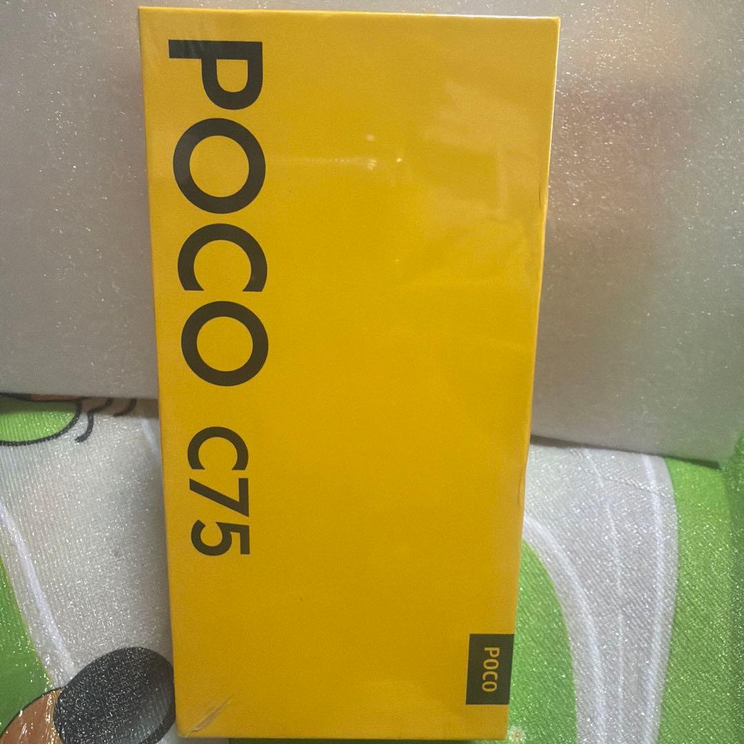 POCO C75 8GB RAM 256GB グリーン Poco C75 8GB/256GB Green - buy - Gomibo.no