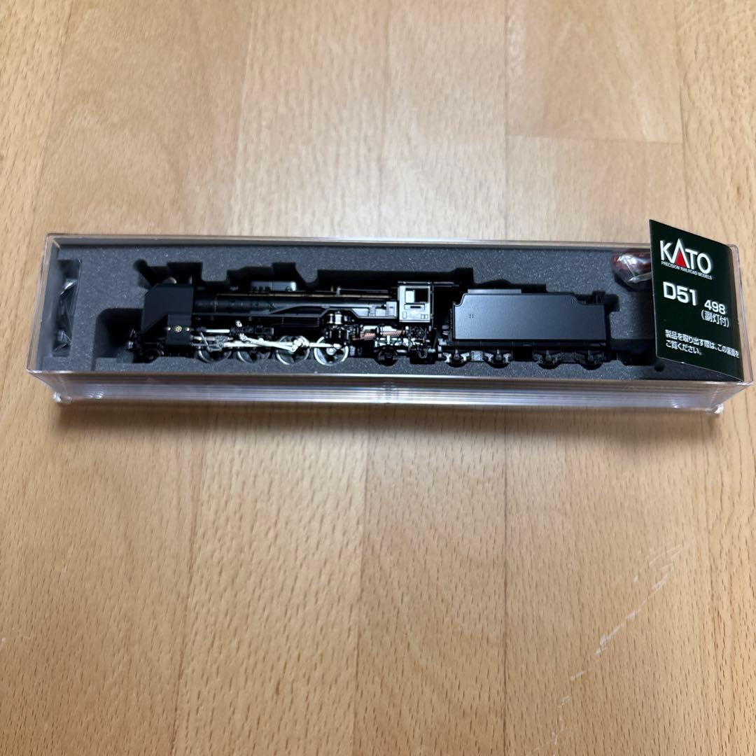 KATO D51 498 (副灯付) Nゲージ 鉄道模型