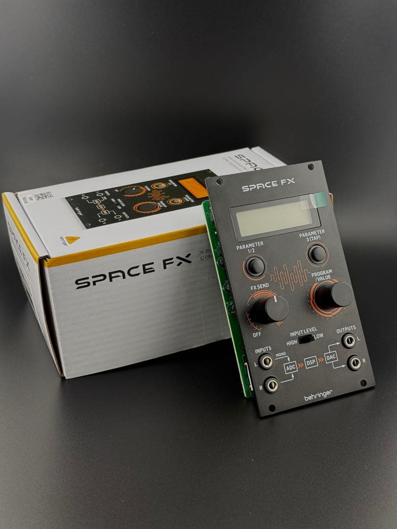 BEHRINGER SPACE FX モジュラーシンセ　ユーロラック Behringer SPACE FX | 24bitマルチエンジンデジタルステレオエフェクト