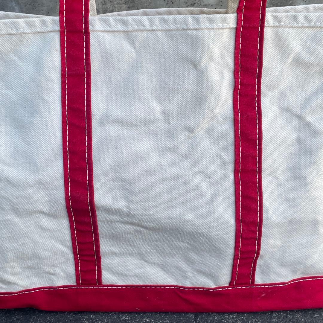 L.L.Bean トート オープン・トップ RED 雰囲気抜群 Lサイズ