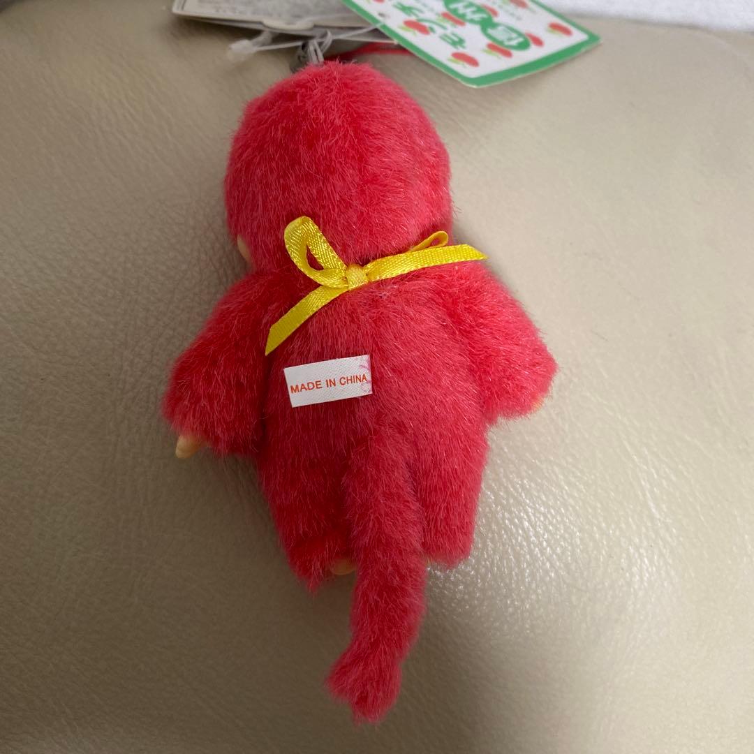 セキグチ モンチッチ 信州限定 赤りんご ストラップ 平成レトロ - メルカリ