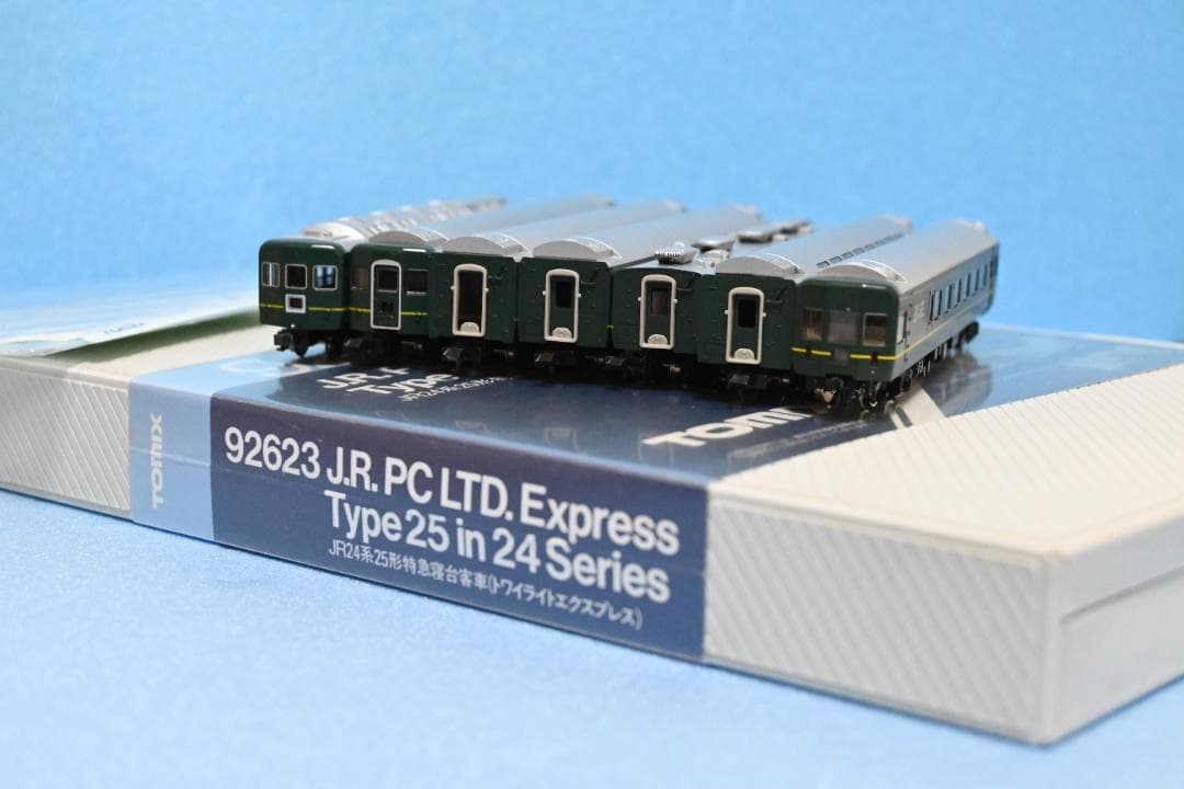 21　Nゲージ トワイライトエクスプレス　客車　7両セット