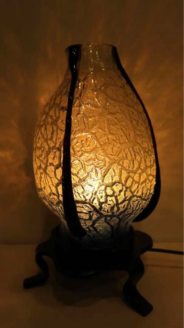 稲嶺盛吉 ランプ値下げしました。稲嶺盛吉 初期のランプスタンド(大型