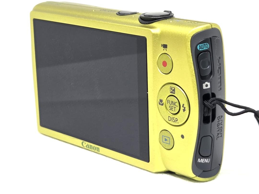 ■ほぼ新品■ キヤノン　Canon IXY 600F グリーン《純正ケース付属》