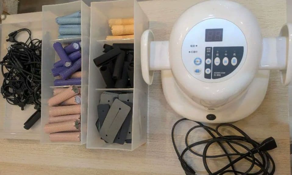 デジタルパーマ機資生堂デザイニングステーションDS-300Q 　ロッド　薬剤付き デザイニングステーションDS-300Q ホワイトの卸・通販 | ビューティ