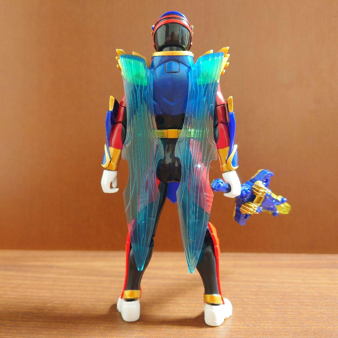 重塗装　アクションヒーロー　テガソードゴジュウウルフ