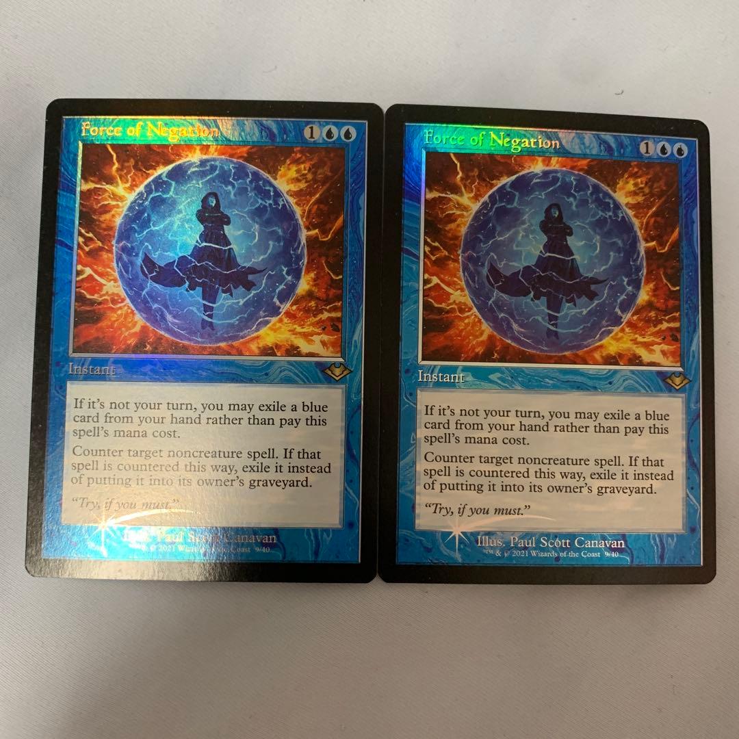1枚 否定の力 旧枠 foil mtg 英語 否定の力」の激安通販 | magi