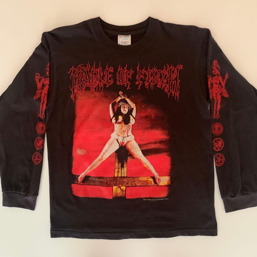 90s クレイドル オブ フィルス デザイア ミー ライク サタン ロンT
