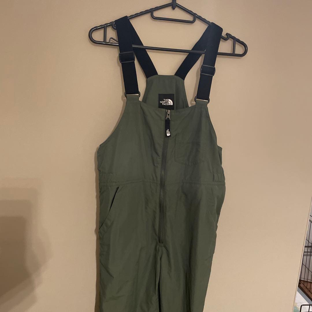 THE NORTH FACE オーバーオール 150サイズ オリーブグリーン - メルカリ