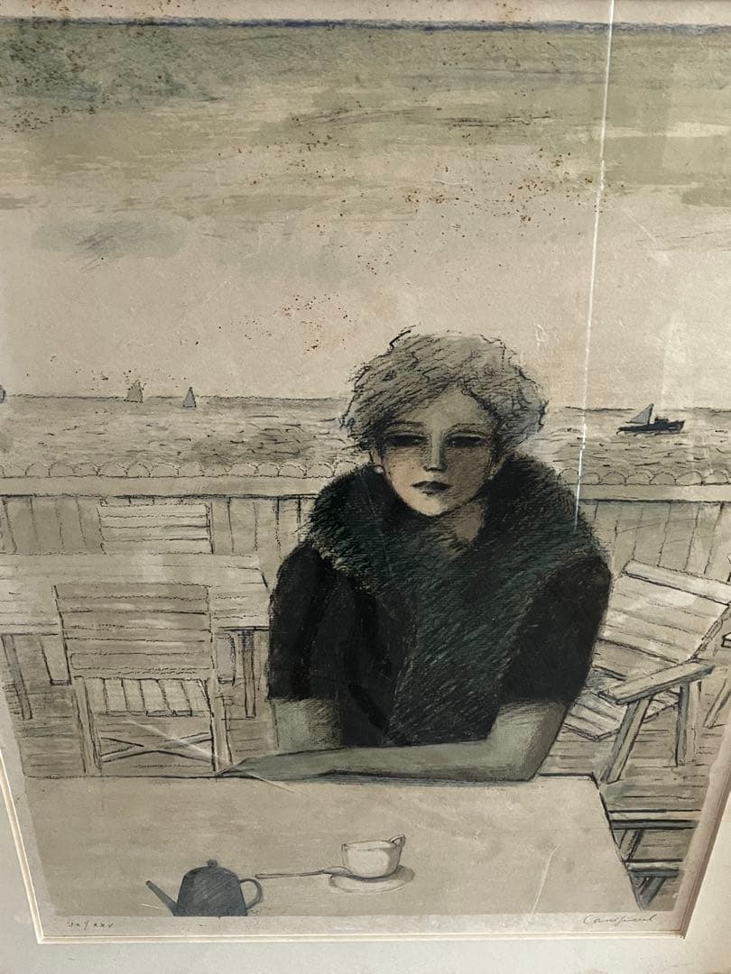 絵画　ジャン・ピエール・カシニョール