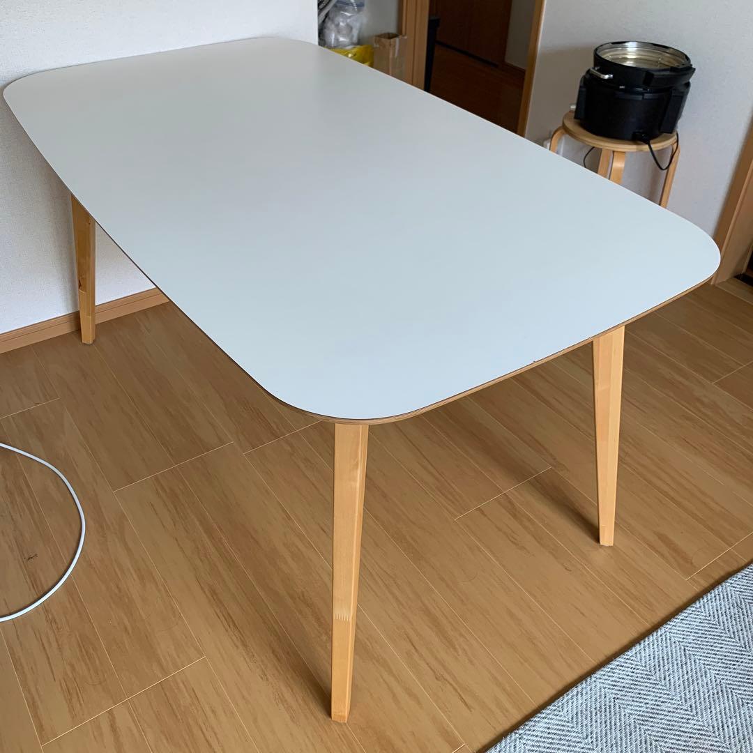IKEA ダイニングテーブル 4人掛け ノールドミーラ NORDMYRA - メルカリ