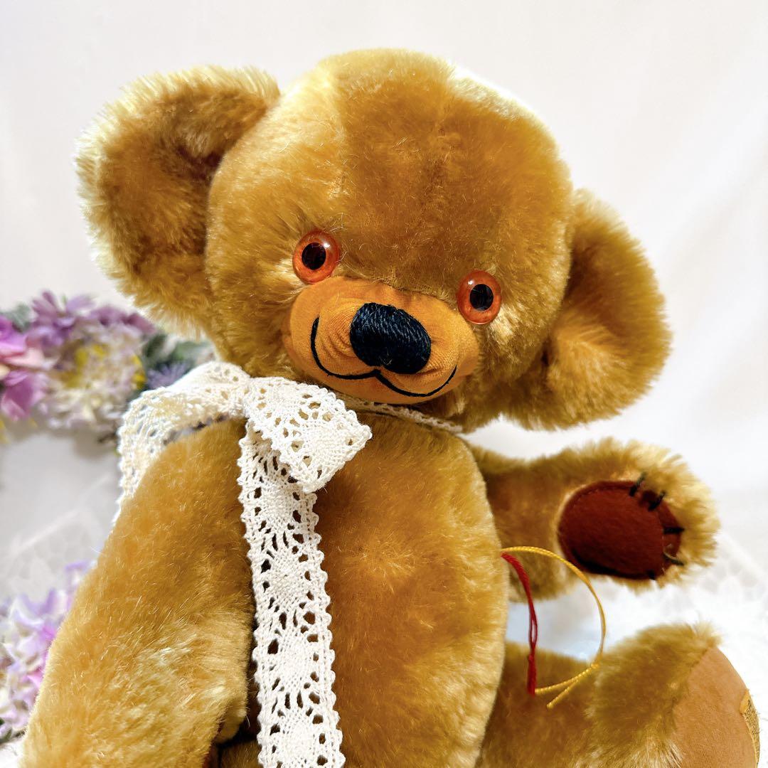 ❤️美形ビンテージチーキー❤️メリーソート　アンティークチーキー　テディベア