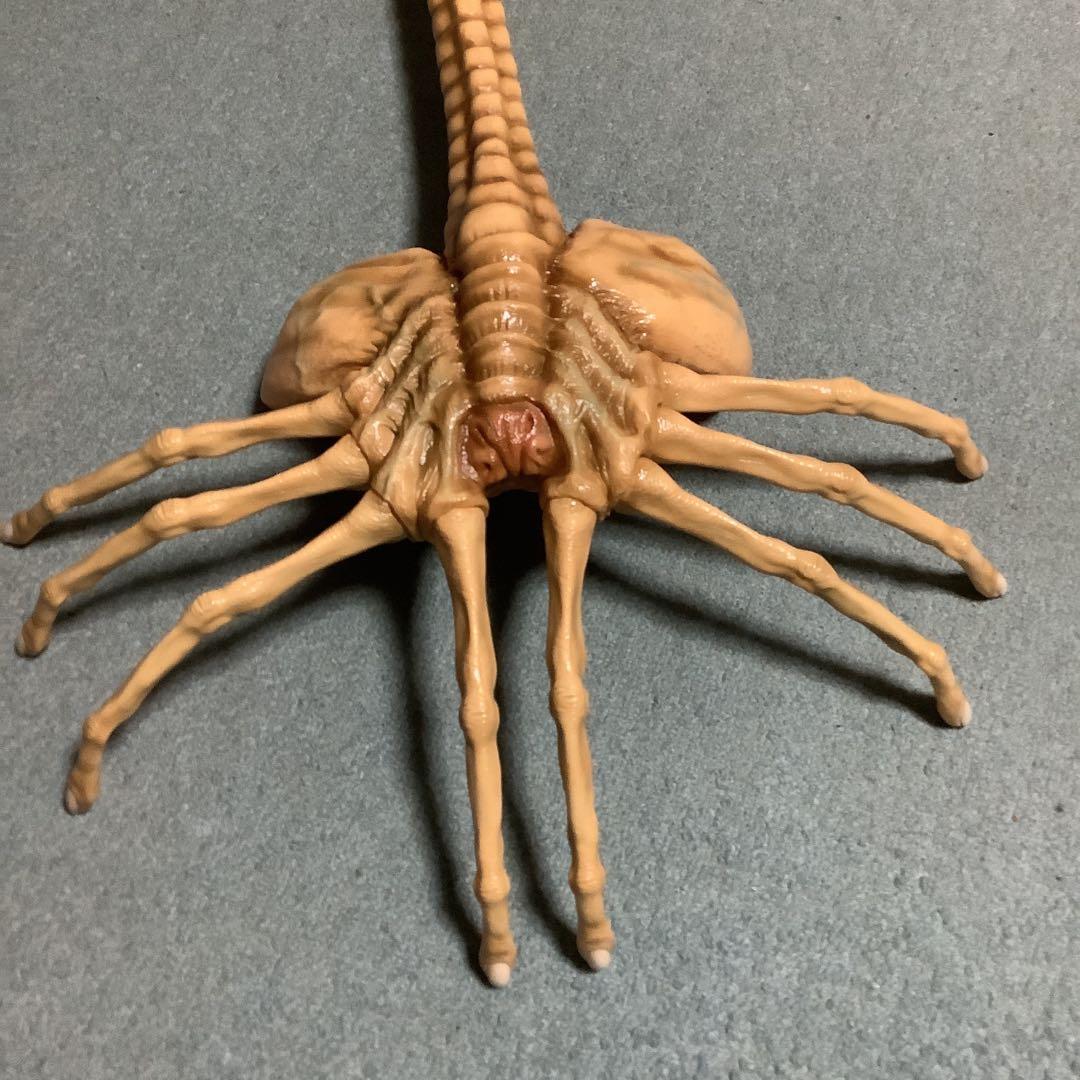 エイリアン★ソフビ★ガレージキット★フェイスハガー★1/1実物大★完成品★ツクダ