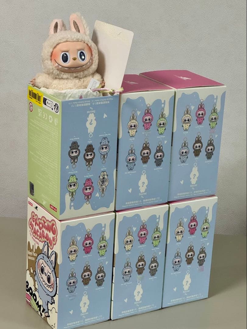 ◾️popmart labubu exciting macaron 6体セット