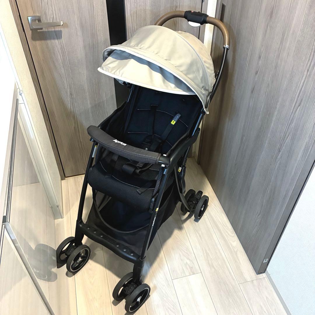 Aprica マジカルエアークッション AD ベビーカー B型 レザーハンドル Aprica マジカルエアークッション AD ベビーカー B型 レザーハンドル