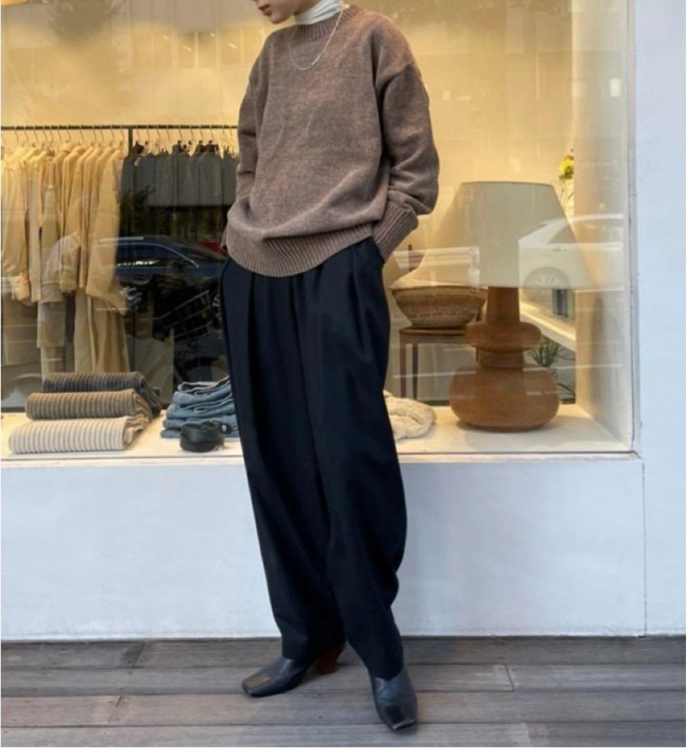 美品 TODAYFUL Boyfriend Mole Knit ブラウン - メルカリ