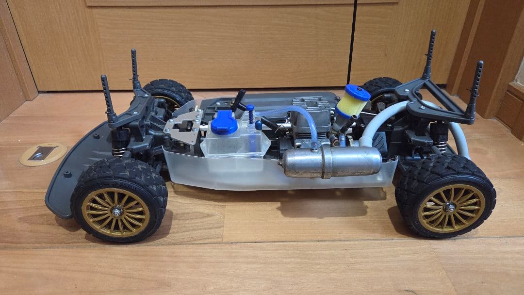 タミヤ ラジコン TGX エンジンカー 貴重なラリー仕様 インプレッサ