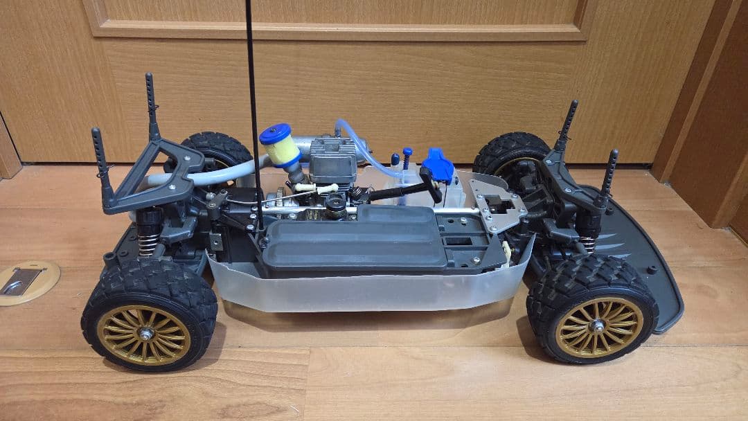 タミヤ ラジコン TGX エンジンカー 貴重なラリー仕様 インプレッサ