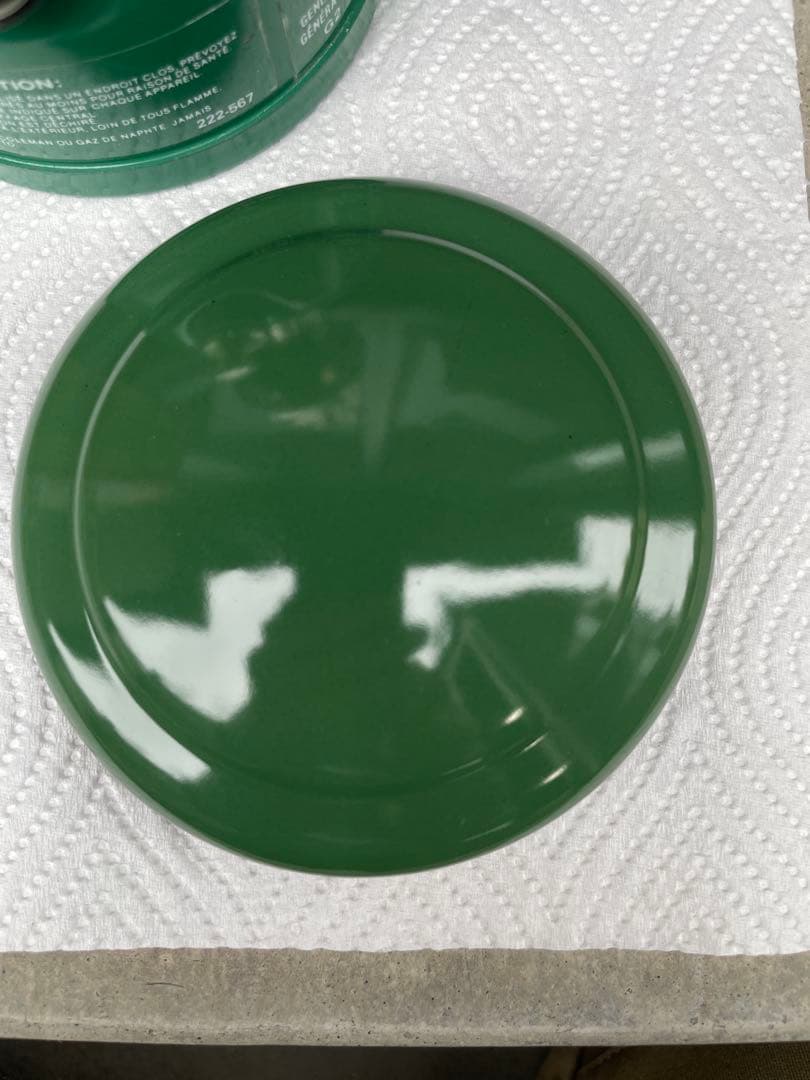 コールマン222A EASI-LITEランタン 1980年2月製造人気のカエル色