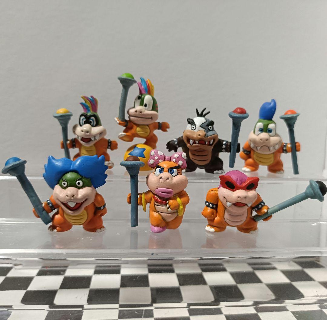 スーパーマリオ　消しゴム　コクッパ七人衆　ペイント品 スーパーマリオ 消しゴム コクッパ七人衆 ペイント品 - メルカリ