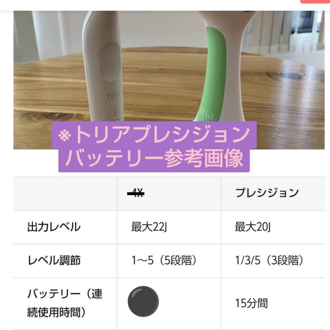 トリア パーソナルレーザー プレシジョン 脱毛器《バッテリー新品同様》774