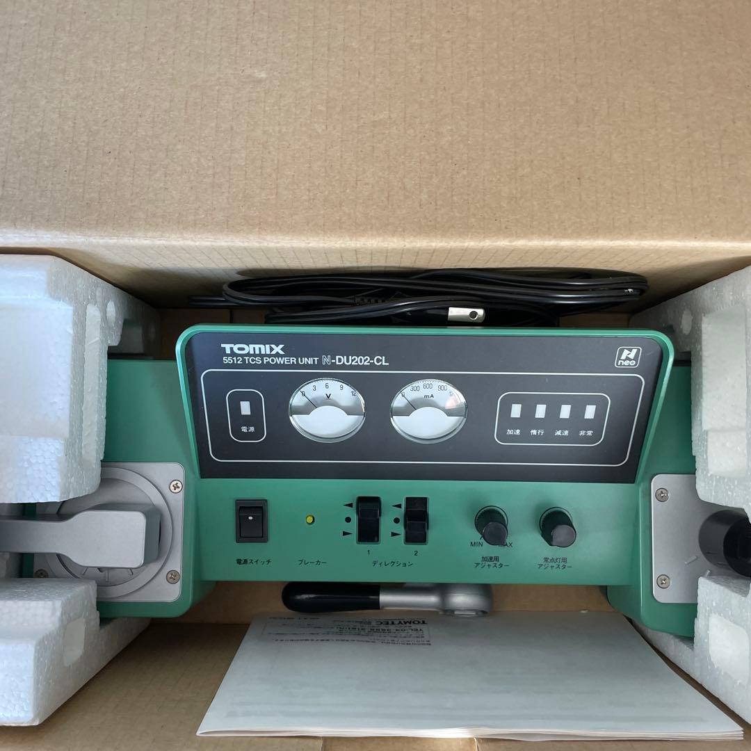 TOMIX N-DU202-CL TCSパワーユニット Amazon | TOMIX Nゲージ 5512 TCSパワーユニット N-DU202-CL | 鉄道