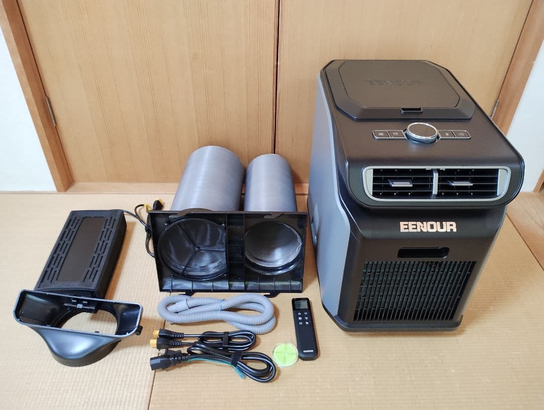 美品 EENOUR ポータブルエアコン▪️クーラー1.758kW PA600 EENOUR EENOUR 3.0 スポットクーラー 除湿機 1.758kW/6000BTU