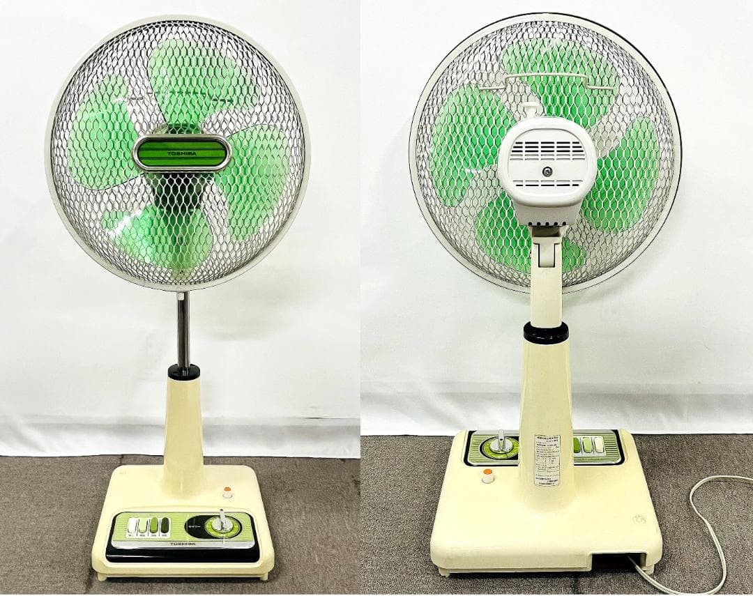 東芝 H-30P36G 扇風機 30cm羽 4枚羽 昭和レトロ 【動作品】 - メルカリ