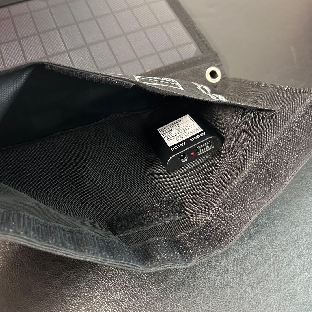 《極美品》小型ポータブル電源・ソーラーパネルセット